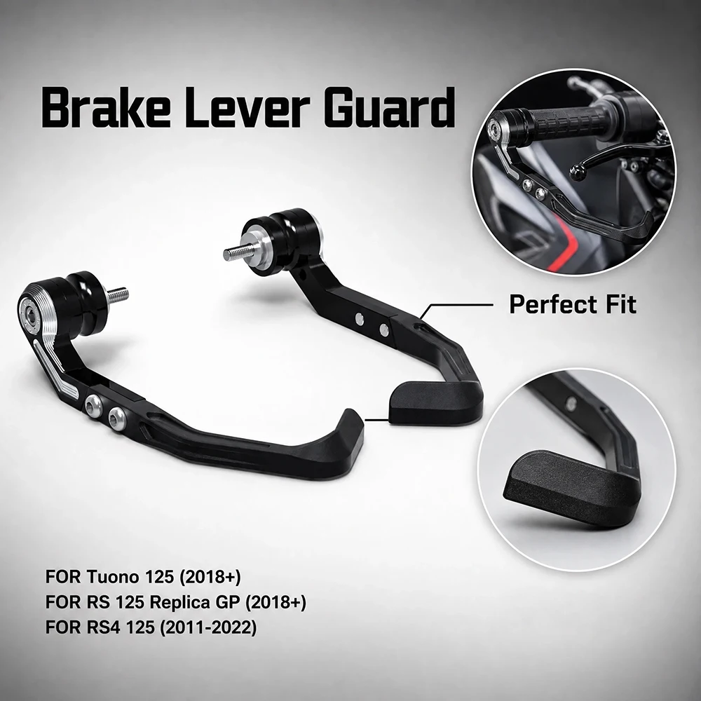 For Aprilia Tuono 125 2018+ / RS125 Replica GP 2018+ / RS4 125 2011-2022 Brake Clutch Lever Guard Protector Handlebar Handguard