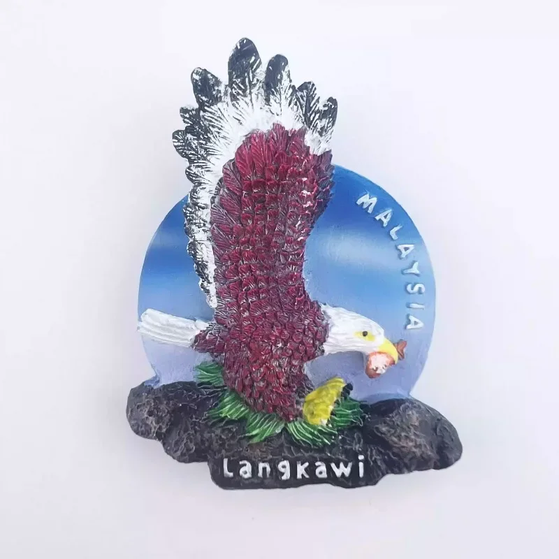 Malaysia Fridge Stickers Langkawi Rajakunyit Kuala Lumpur Tioman Fridge Magnets Asia Travelling Souvenirs Home Decor Gifts