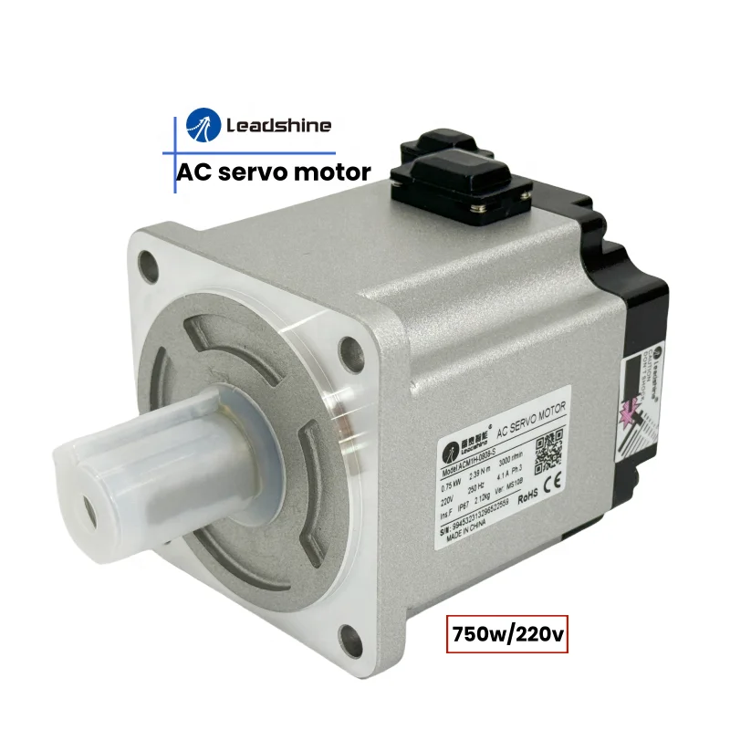 

Leadshine 750W 220V AC Servo Motor 2.39Nm 3000rpm 23Bit Absolute Value High Torque Servo Motors