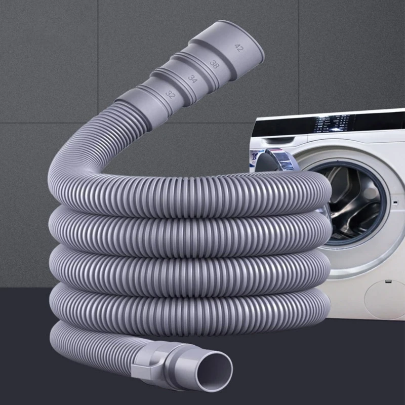 

8m Universal RV Waste Water Drain Hose Extension for Automatic Washing Machine Flexible Plastic Strong Pipe Drainage Hose