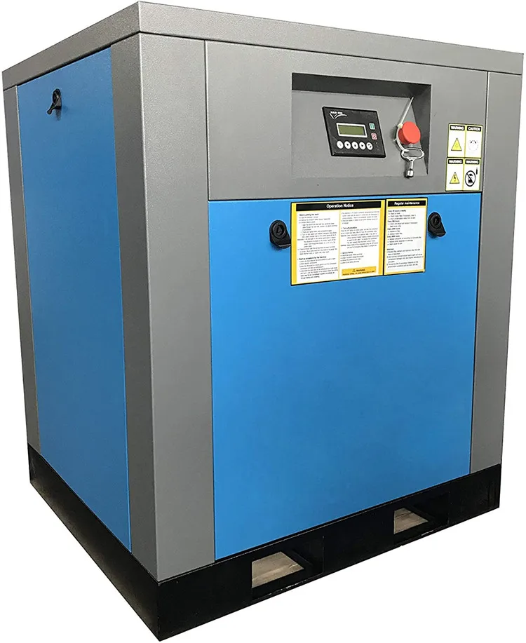 Rotary Screw Air Compressor 7.5HP / 5.5KW - 25-29CFM 125-150PSI  Industrial Air Compressed System with Spin-on Air Oil Separator