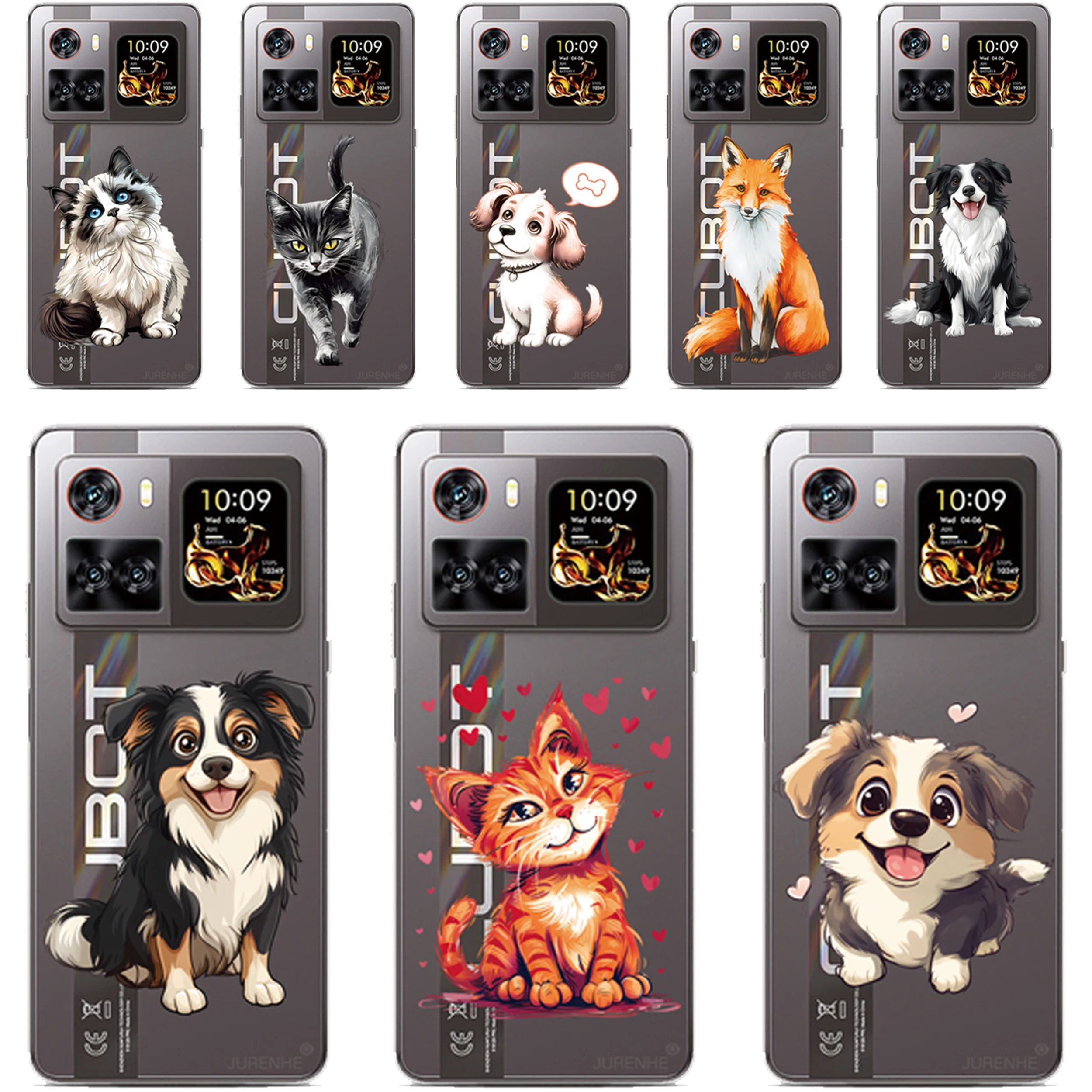 

Pug Dog Cat Lion Tiger Animal Phone Case For Cubot X100 Soft TPU Back Cover CubotX100 Personalised Customized Photo Silicone