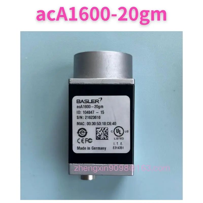 

Used acA1600-20gm Industrial camera Functional test OK