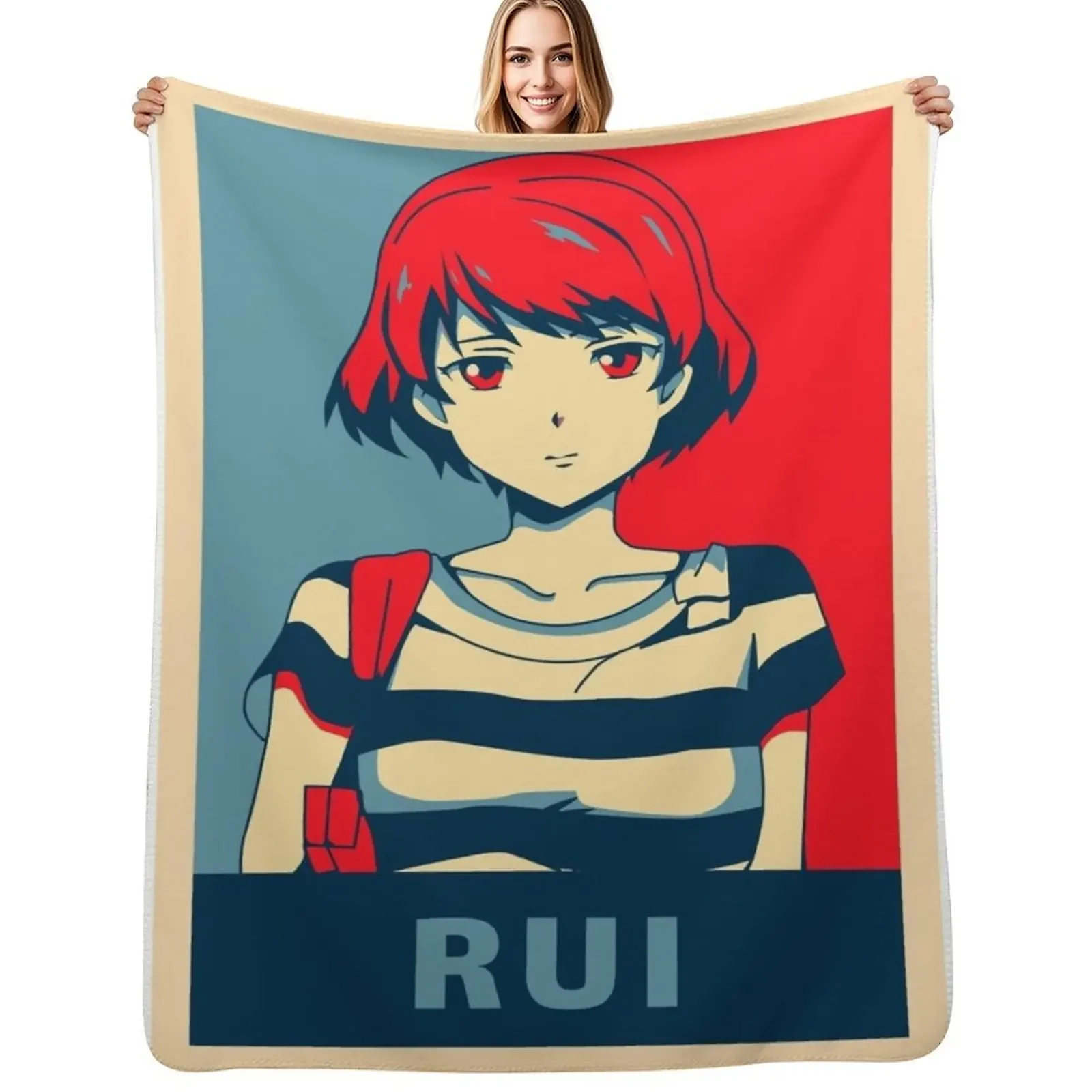 

Domestic Girlfriend - Rui Anime Poster Throw Blanket Giant Sofa Polar Softest Blanket