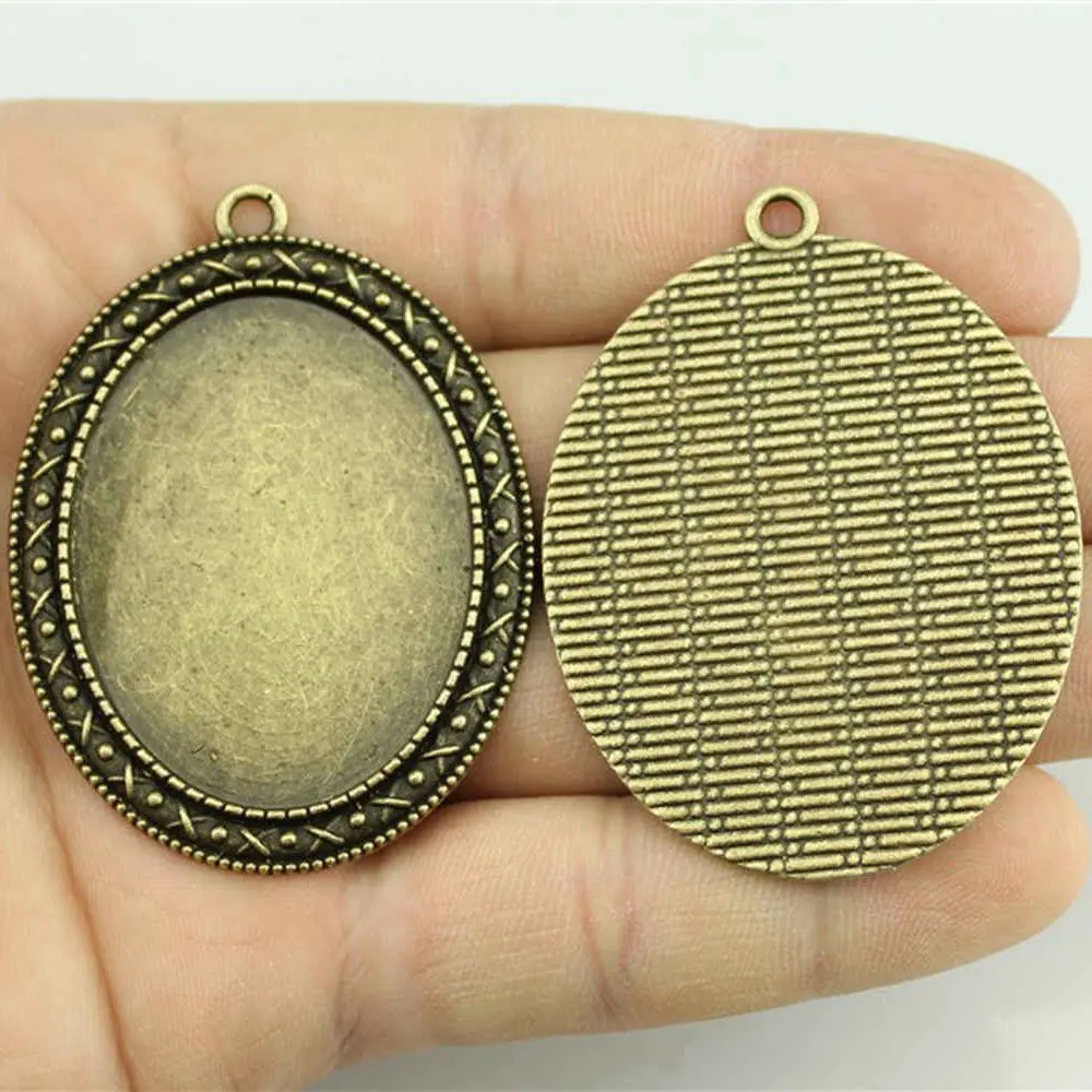 Pasuje do owalnej podstawy kaboszonu 20x30mm 25x35mm elementy do ustawiania taca akcesoria samochodowe biżuteria i akcesoria
