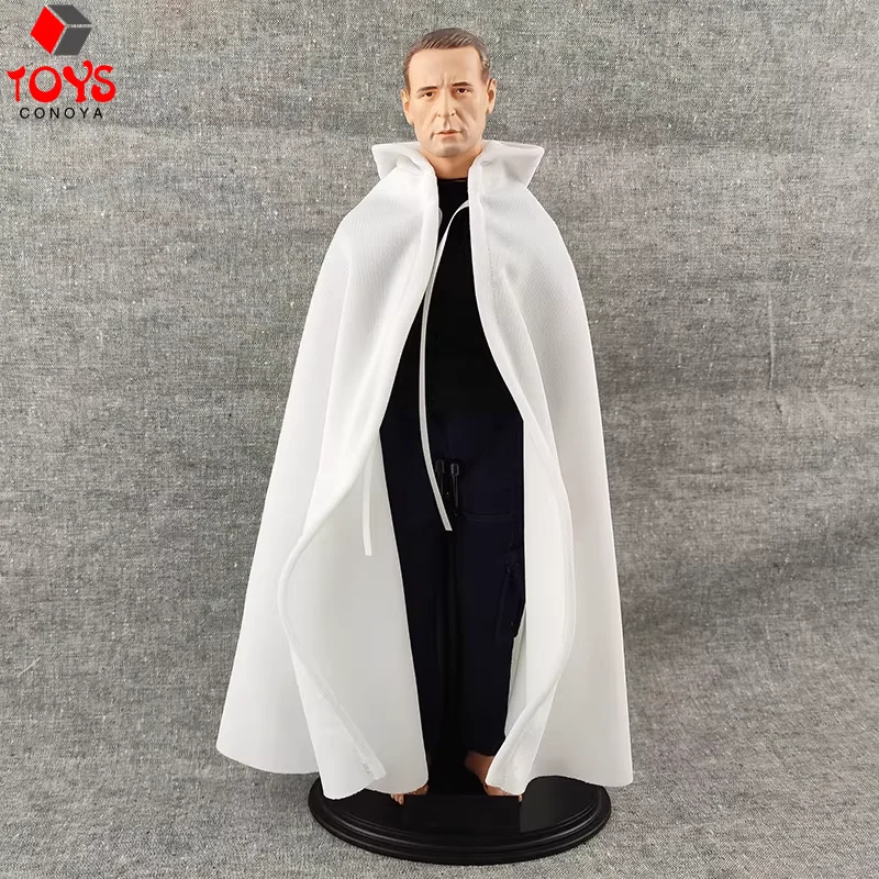 Capa a escala 1/6, capa con capucha de Color sólido, modelo de ropa apto para muñecas de cuerpo de figura de acción de soldado masculino y femenino de 12 pulgadas