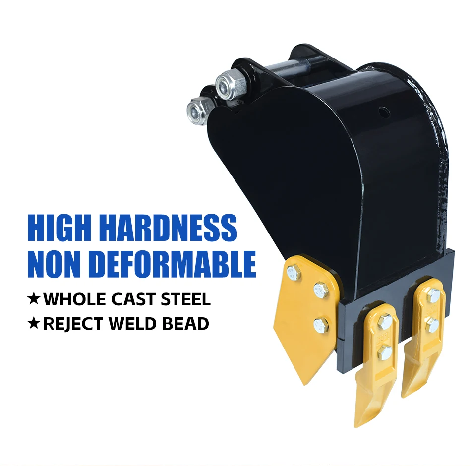 Excavator Accessories, Mini Excavator Attachment 200mm Bucket Small Excavator Attachment 200mm Bucket
