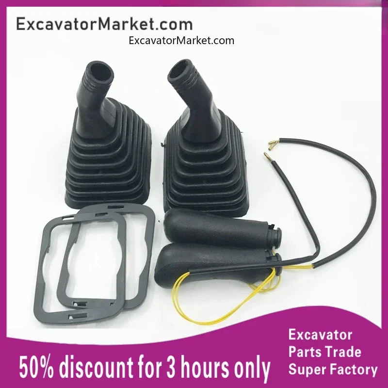 For SANY SY 75 135 205 215 235-8/-9 excavator joystick handle dust cover excavator accessories For excavator