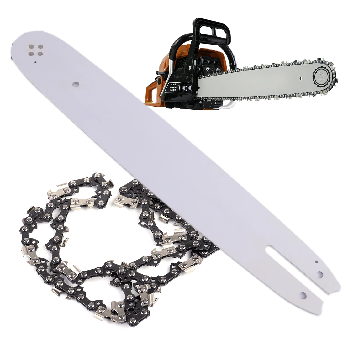 

LETAOSK New 14" Chainsaw Guide Bar And Saw Chain Combo 3/8 LP 050 50DL Fit For Stihl MS170 MS180 MS181 MS190