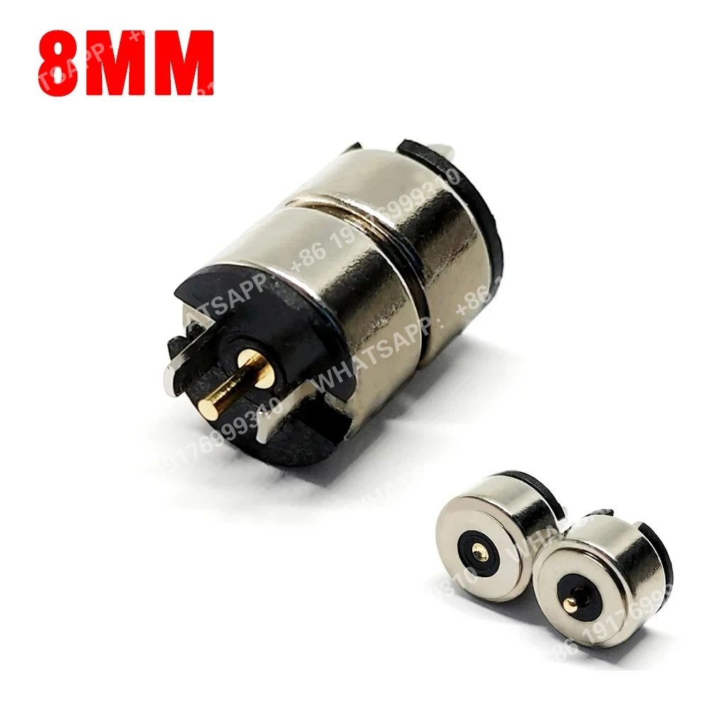 Magnetic DC Charging Magnet Connector 1A 3A 5A 10A High Current Strong Magnetic LED Light Power Socket  6MM 8MM 9MM10MM