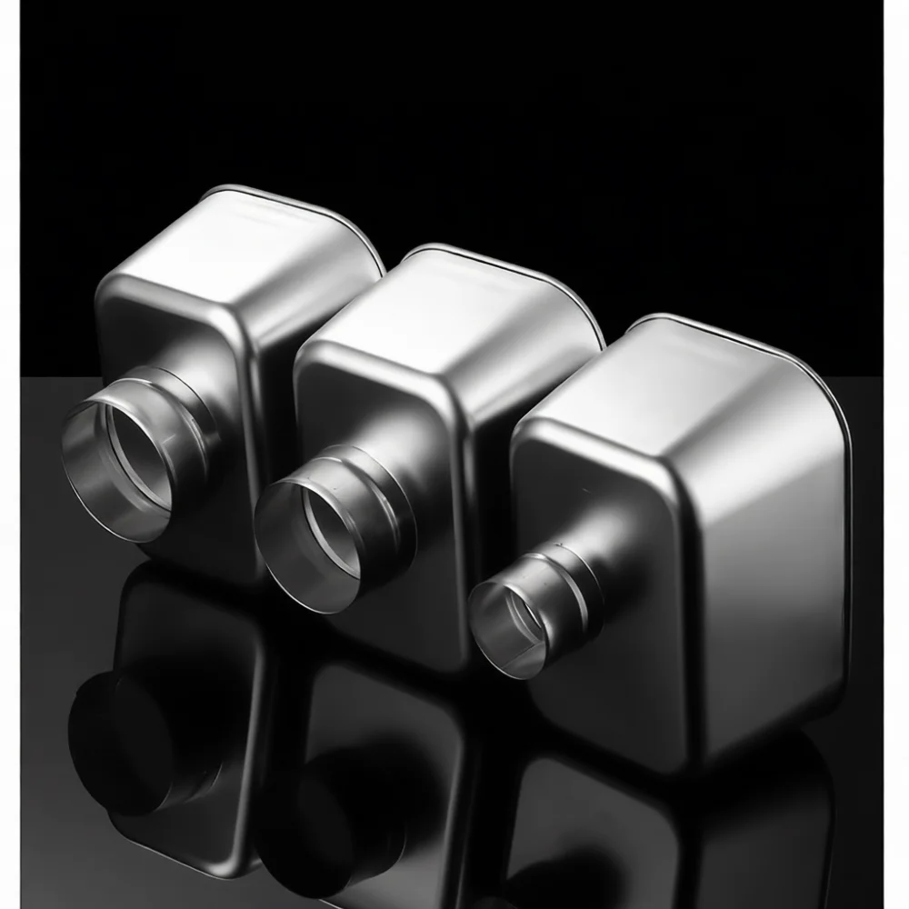 Professional Stainless Steel Gutter Downspout Funnel Square Pipe Drainage Fitting Effective Rain Water Collector