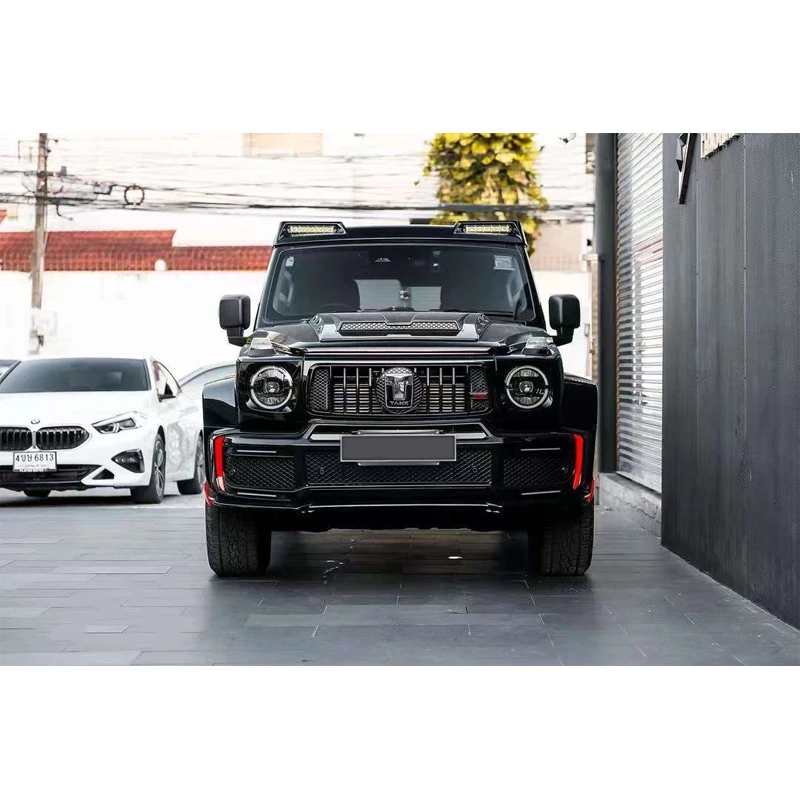 New Design PP Material Auto Parts For 2020 Great Wall TANK300 Upgrade Bra-bus Style Body Kit Car Bumpers Hood Headlights