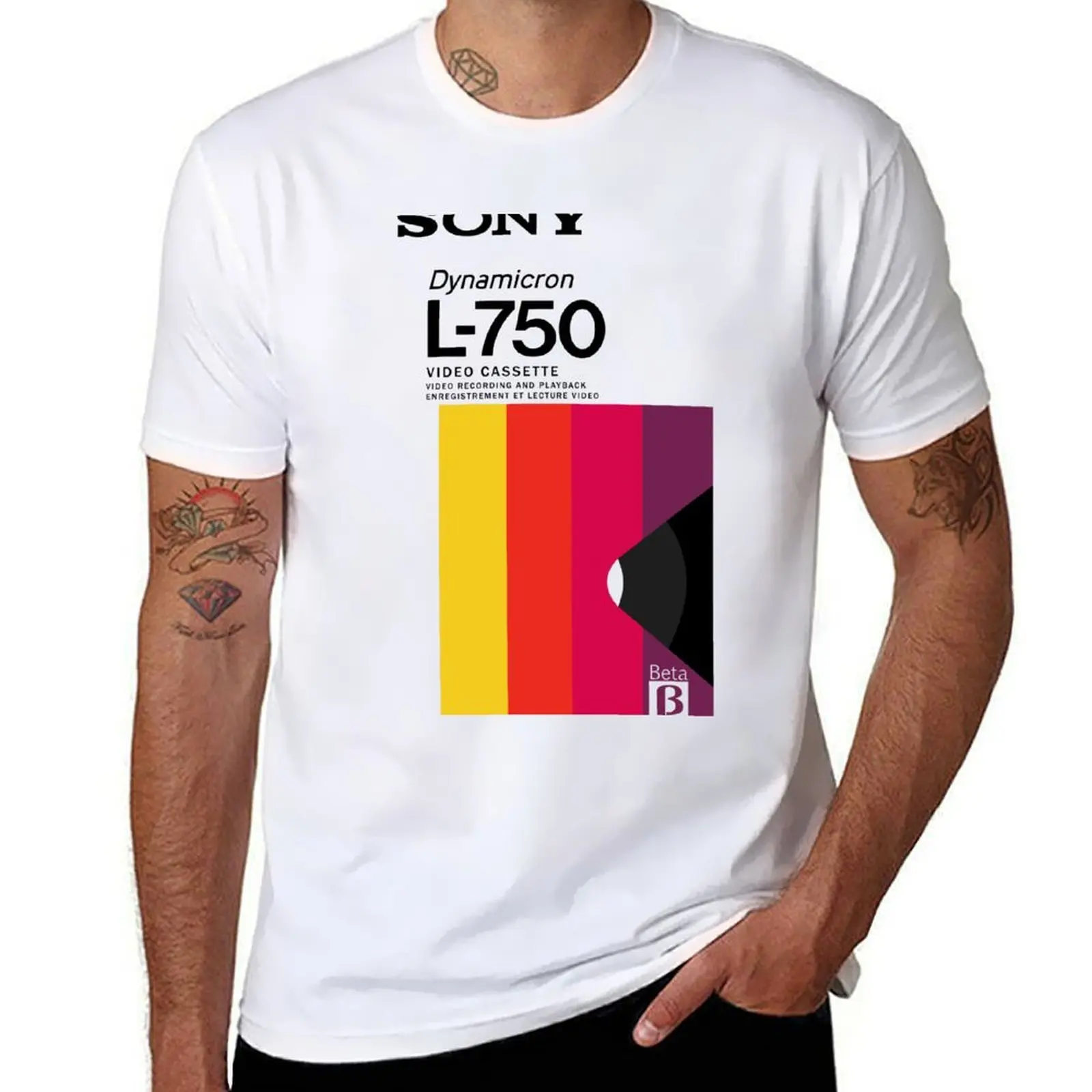 

Betamax T-Shirt Basic Crew Neck Short Sleeve Top