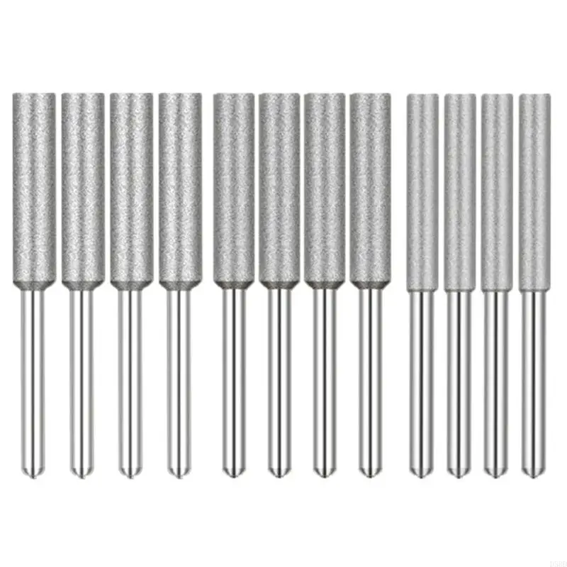 Diamantina Cataino Affila elettrica Bit punta abrasiva Pietra macinazione 12 Pacchetto