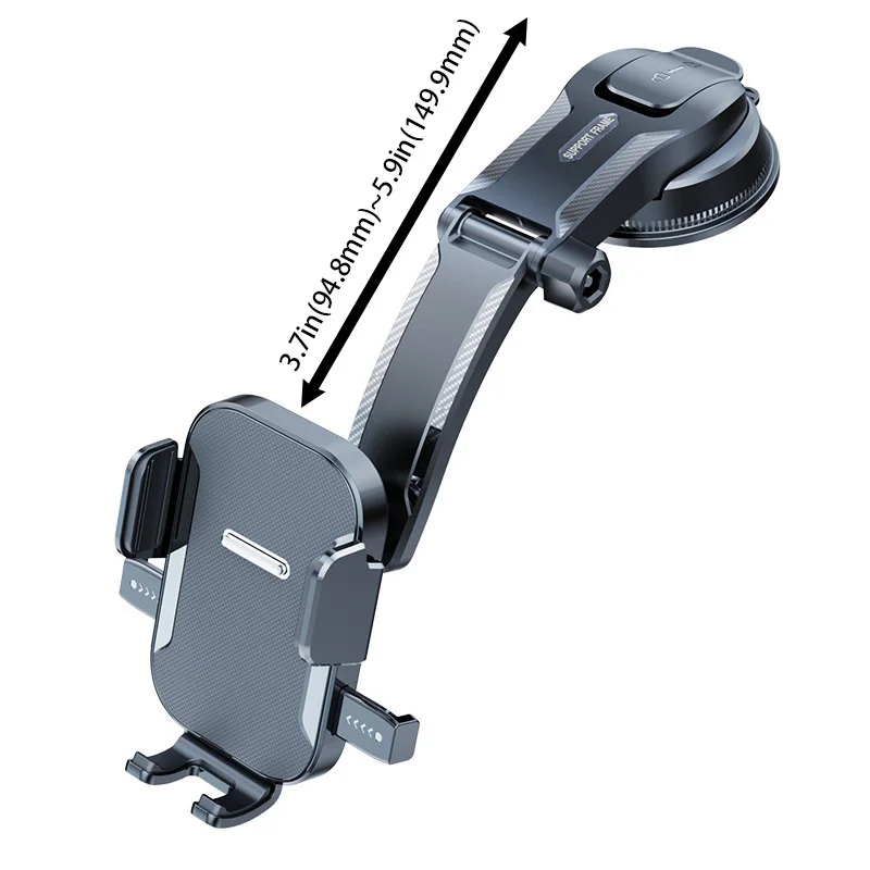 حامل هاتف السيارة – سيليكون نانو مرن، 360 درجة °   دوران، لا يحجب الشاشة، متوافق مع سلسلة iPhone لـ iPhone 17