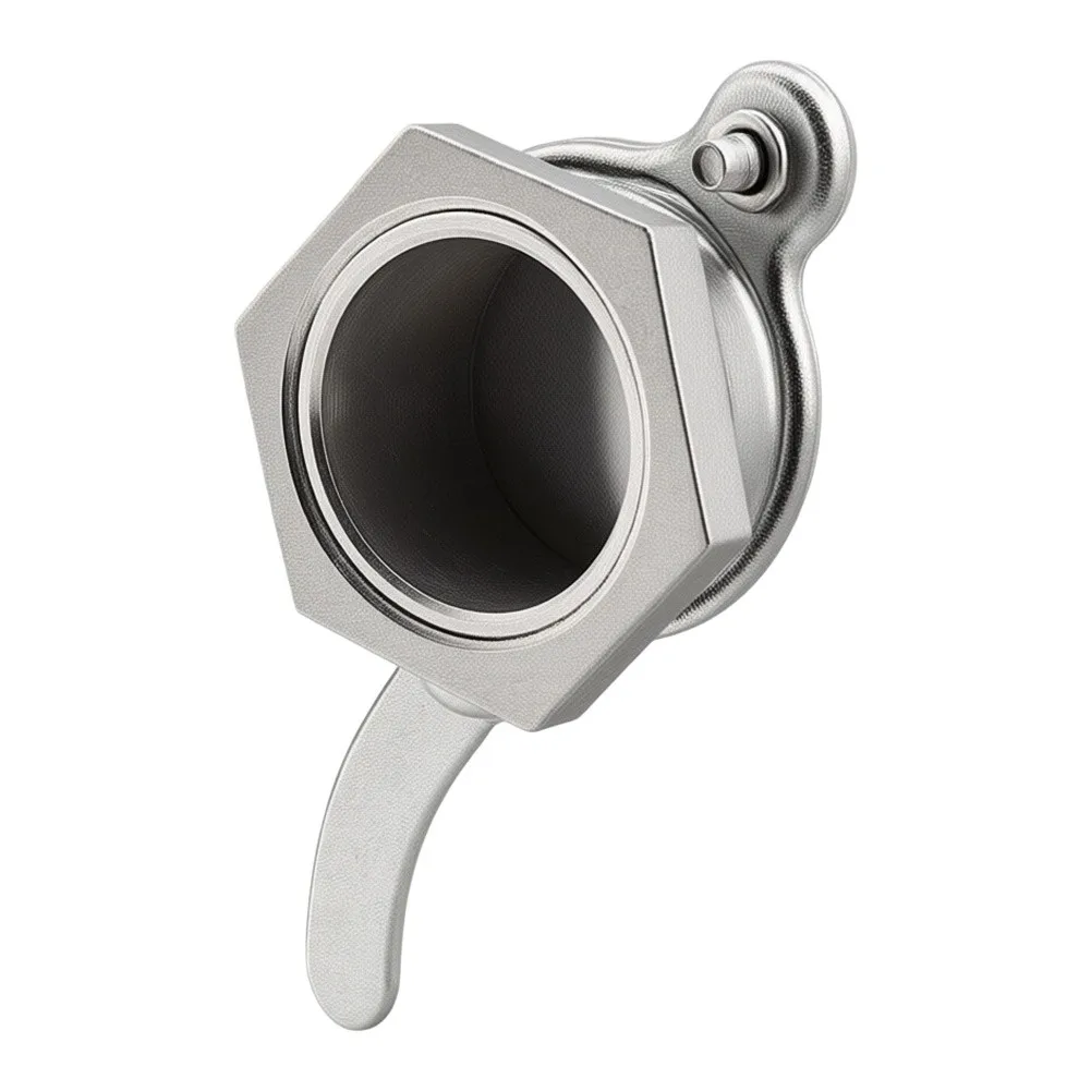 Stainless Steel Honey Dispenser Extraction Valve Honey Gate Faucet With Easy Flow Tap For Mess-Free Serving