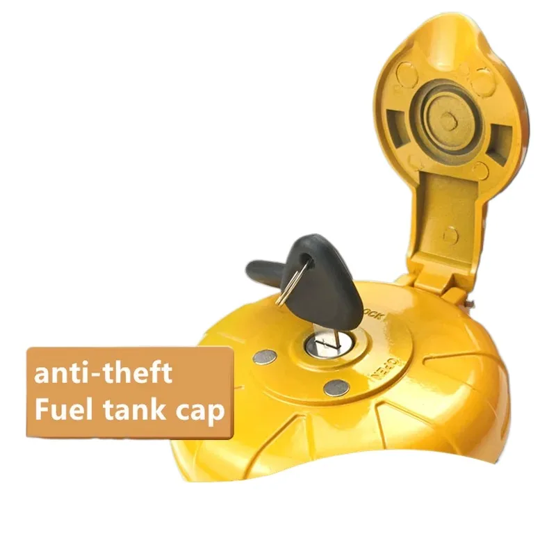 

For Excavator Parts Volvo Sdlg 60 80 120 140 210 240 290 360 480 Diesel Tank Cap Anti-theft Fuel Filter Screen Key Part