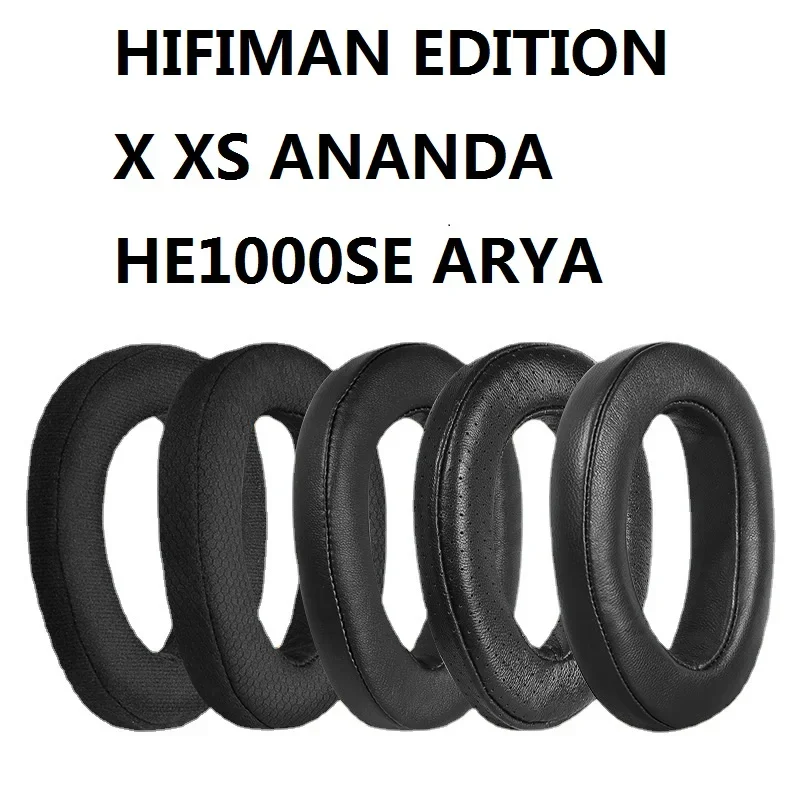 HIFIMAN EDITION X XS ANANDA HE1000SE ARYA 헤드폰 귀마개 이어 쿠션 용 냉각 젤 축구 메쉬 메모리 스폰지 이어 패드