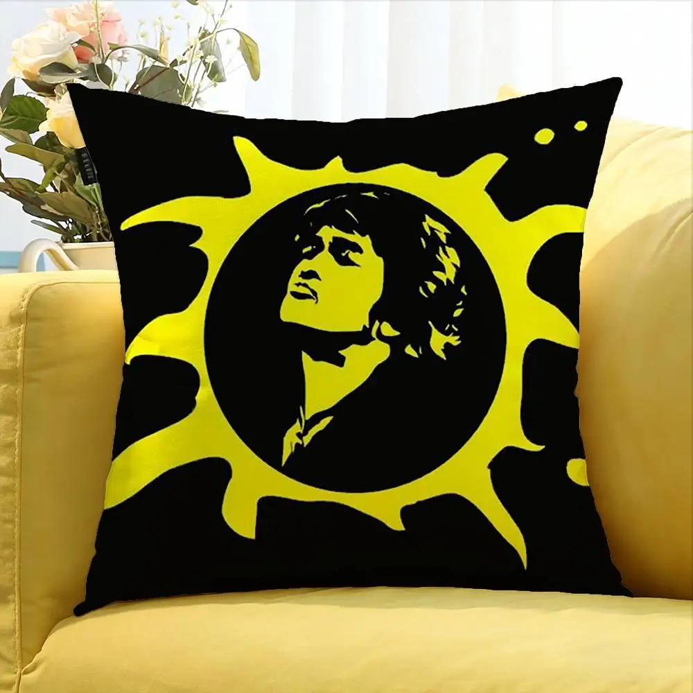 Singer V-Viktor Tsoi Rock   Various Sizes Square Pillow Case For Car Home Bedchamber Decor
