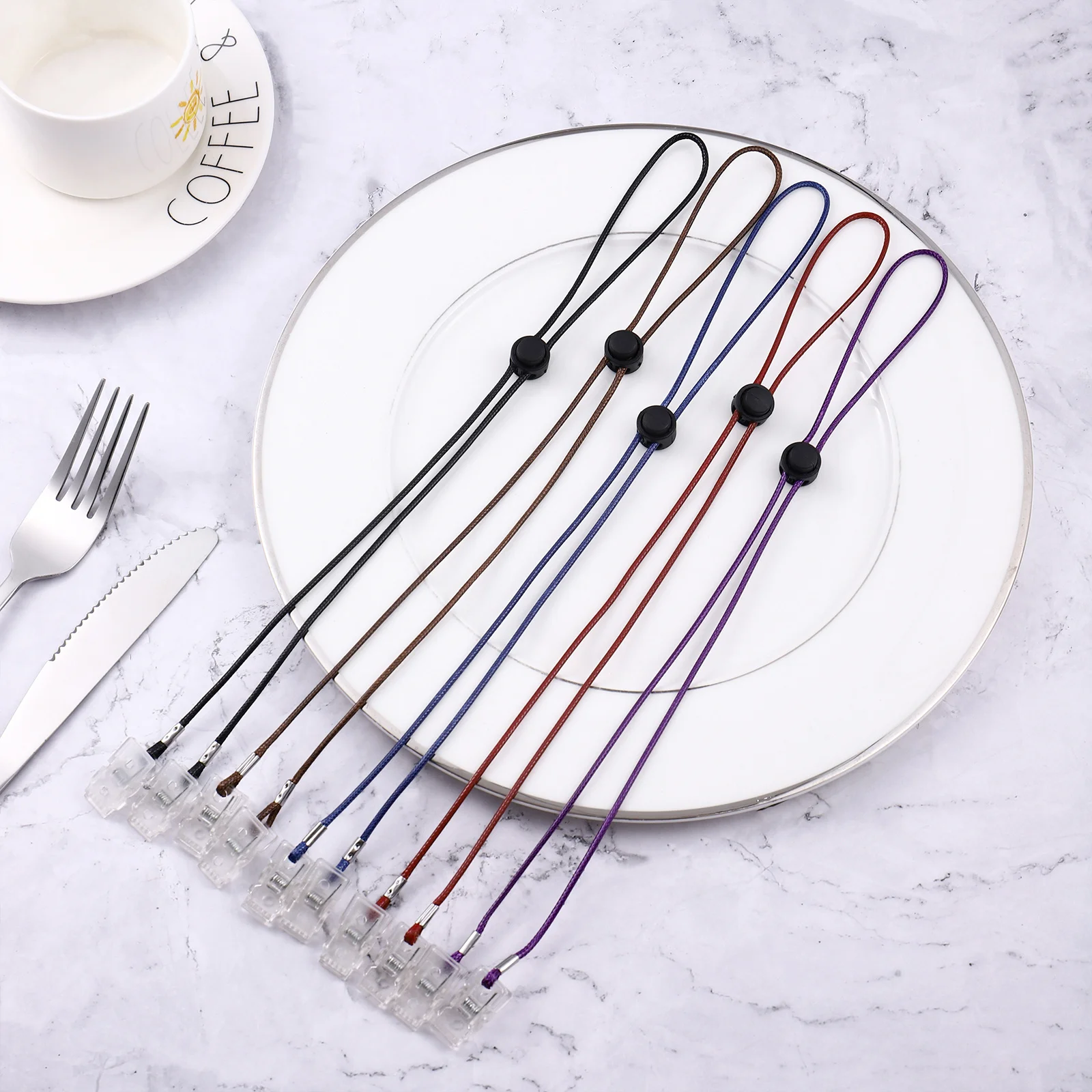 10Pcs Adjustable Bib Holder Clips Premium Lightweight Napkin Clips for Home Dining Drawing Craft Projects Bib