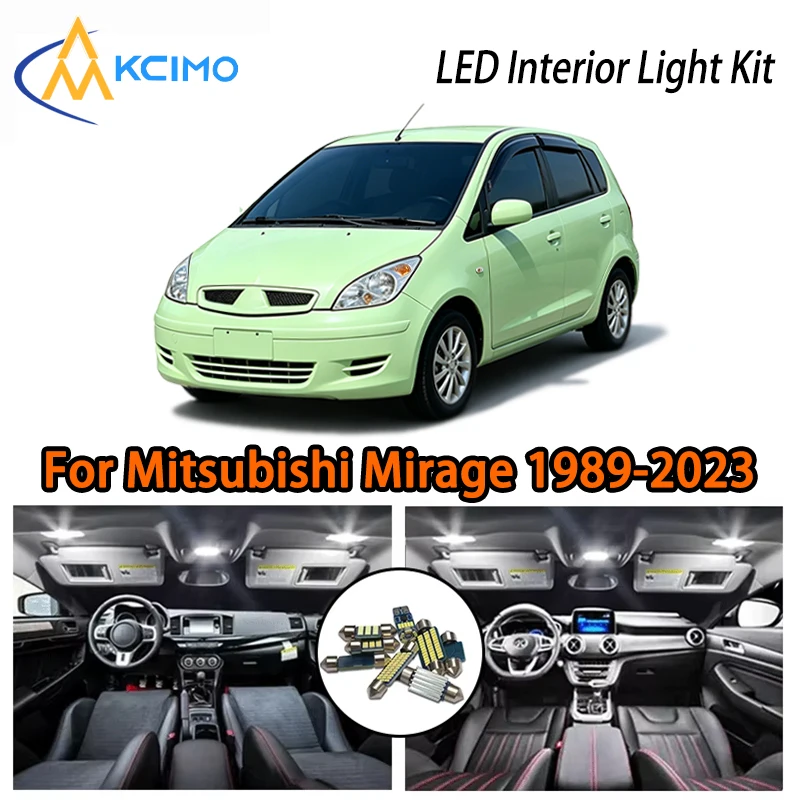 

LED Kit For Mitsubishi Mirage 1989-2023, Two Colors Super Bright Easy Install Atmosphere Interior Lights