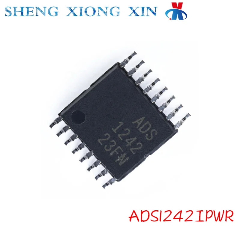 

5pcs/Lot ADS1242IPWR TSSOP-16 Analog To Digital Converter Chip ADC ADS1242IP ADS1242 Integrated Circuit