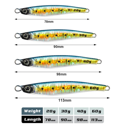 JIGGING PRO Jugulo Jig 15-60г для морской рыбалки — пример использования