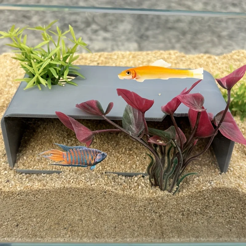 La Cueva del acuario bunker proporciona una mejor cría y hábitat para los peces y camarones a los que les gusta esconder. Decoración de acuario