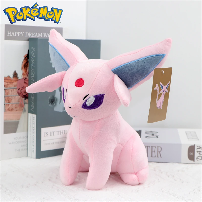 Pokemon Espeon Sylveon Umbreon Sprigatito Plush Toys Shiny Cubone Furret Dragonair Celebi Latias Latios Peluche Dolls Gifts Kids