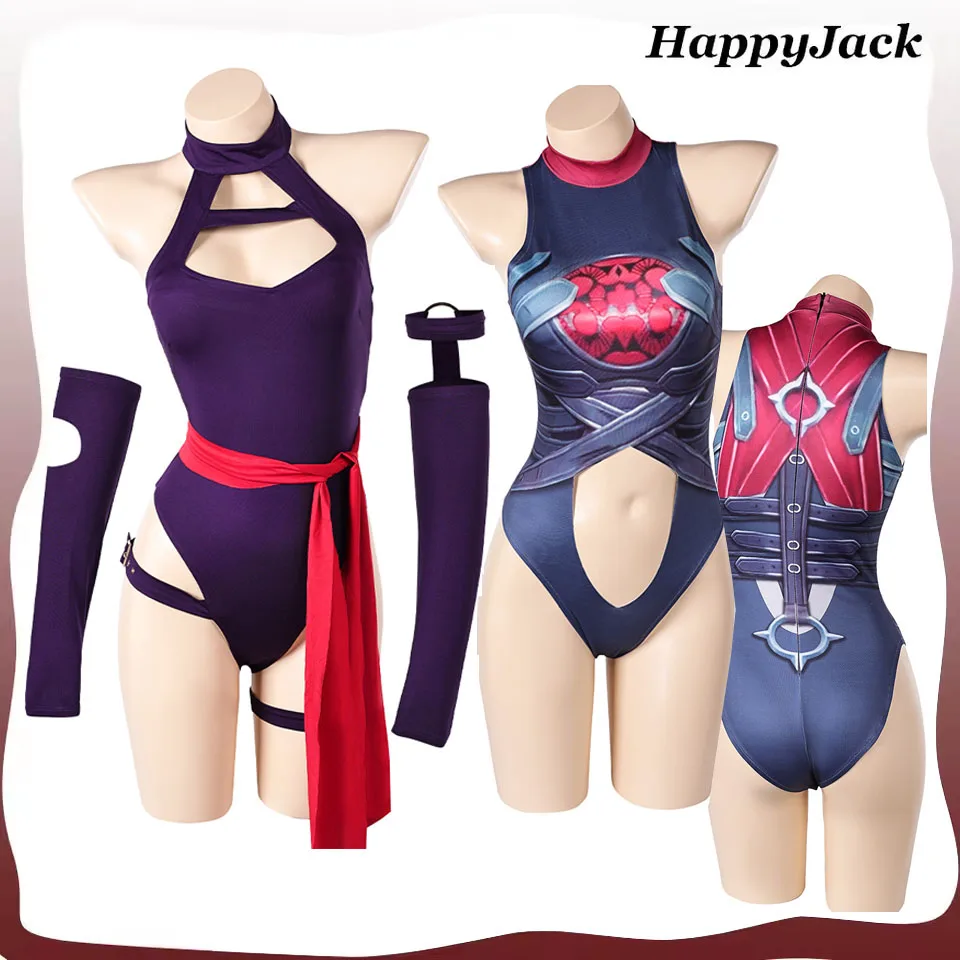 Psylocke Susan Storm disfraz de Cosplay traje de baño juego Rivals mono Invisible para mujer traje de baño para Halloween traje de fiesta de Carnaval