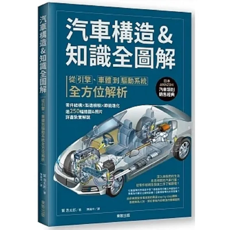 Automobile Structure  Knowledge Illustrated A Comprehensive Analysis From Engine Body To Drive System 9786263299894