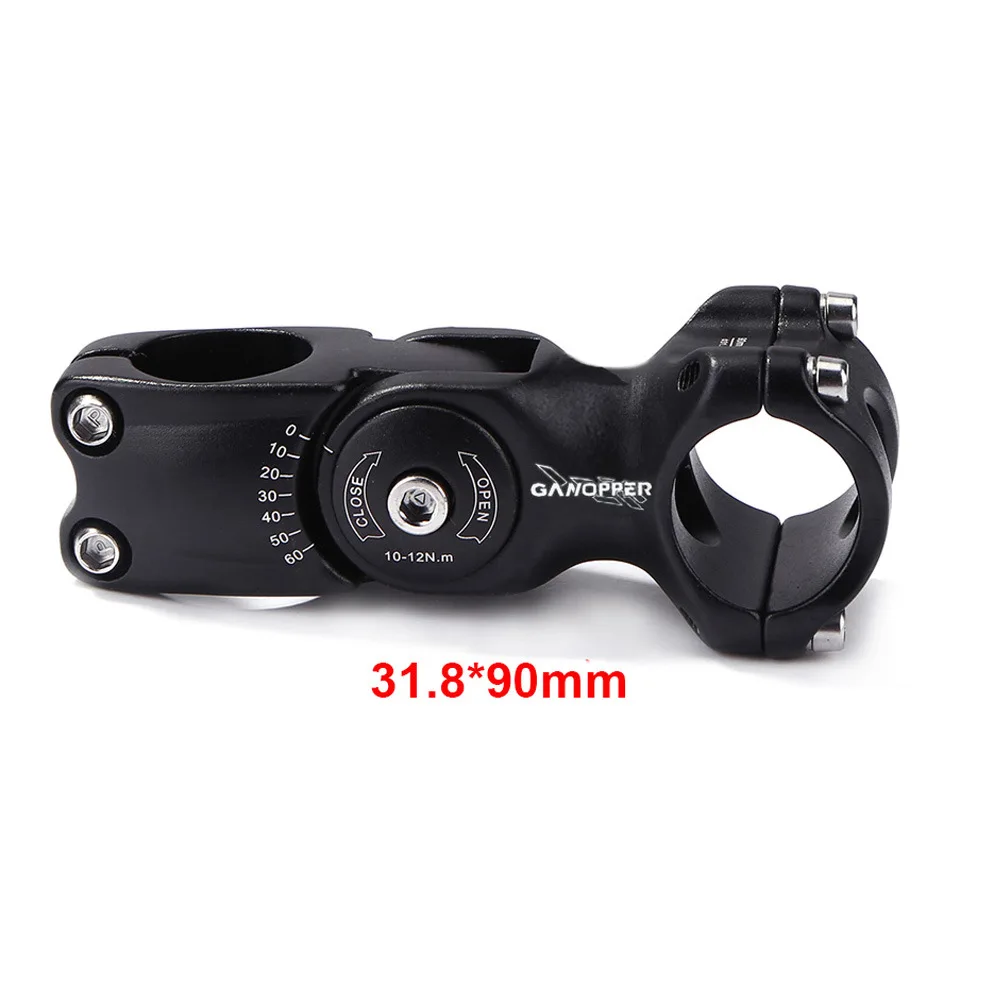 Customizable Bicycle Stem with Adjustable Length and Angle Settings Perfect Addition to Your Cycling Gear Collection