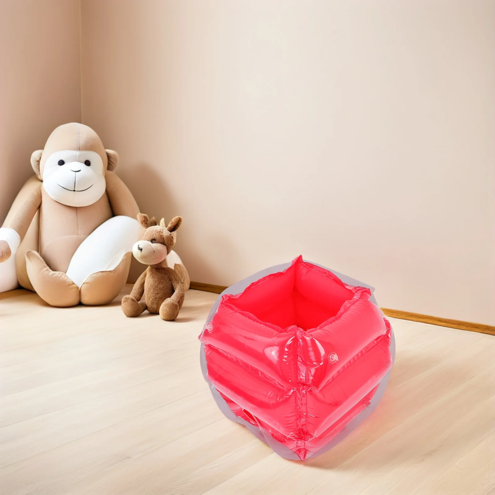 Palla gonfiabile per paraurti in PVC Divertimento all'aria aperta Palla per collisioni Blow Up Body Bubble Ball Gioco sportivo Prop (Rosso)