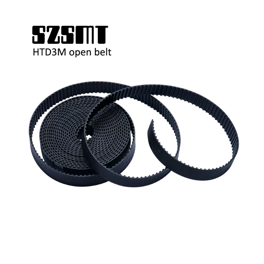 

Arc Tooth Industrial PU Synchronous Belt Open Belt HTD-3M 25mm Wide For CO2 Laser Engraving And Cutting Machine