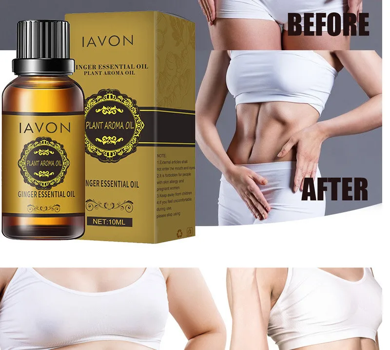 Lymphatic Drainage Oil, Belly Slimming  Oil,  Oil, Fights Stubborn Belly, Apply Massage To Promote Burning 10ml Gift 2025 New