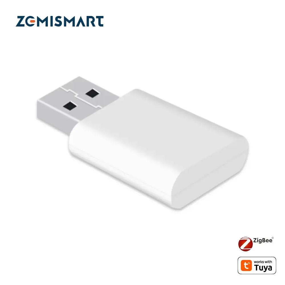 Zigbee Wireless USB Signal Amplifier Work with Tuya Zigbee Hub Smart Life APP Control USB Zigbee Repeater Expand Zigbee Signal