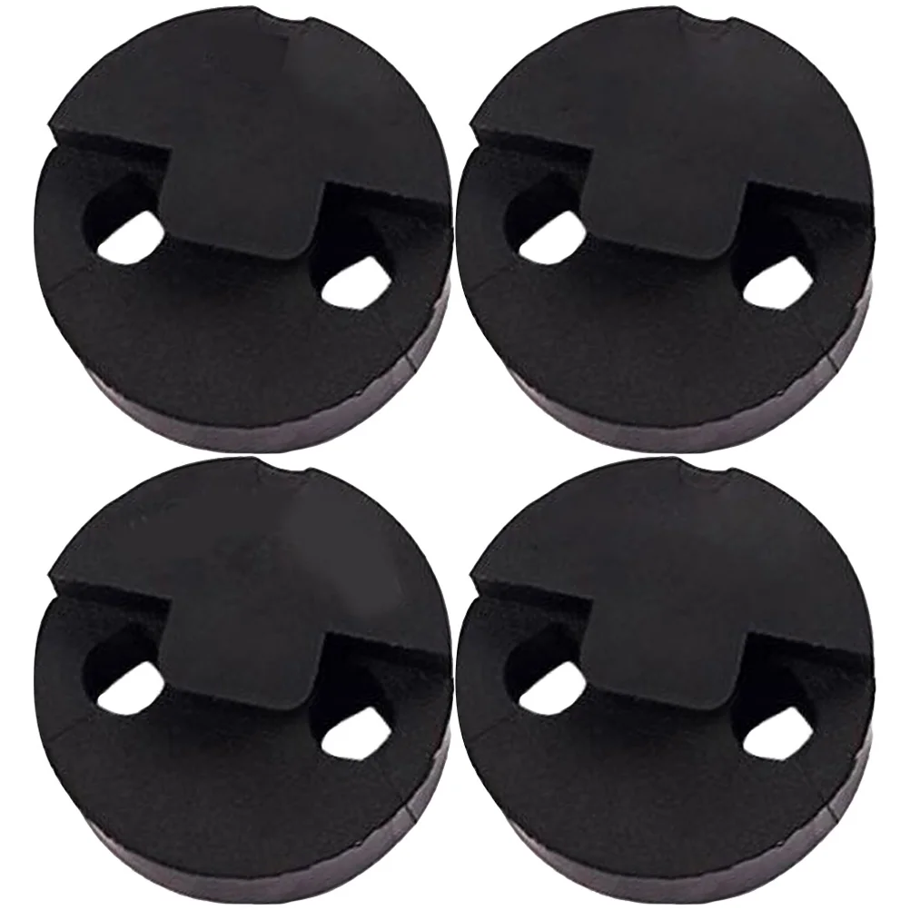 

4 Pcs Violin Mute Rubber Fiddle Silencer Small Lightweight Practice Sordine Aluminum Straight Mute Gifts Family Children Sound