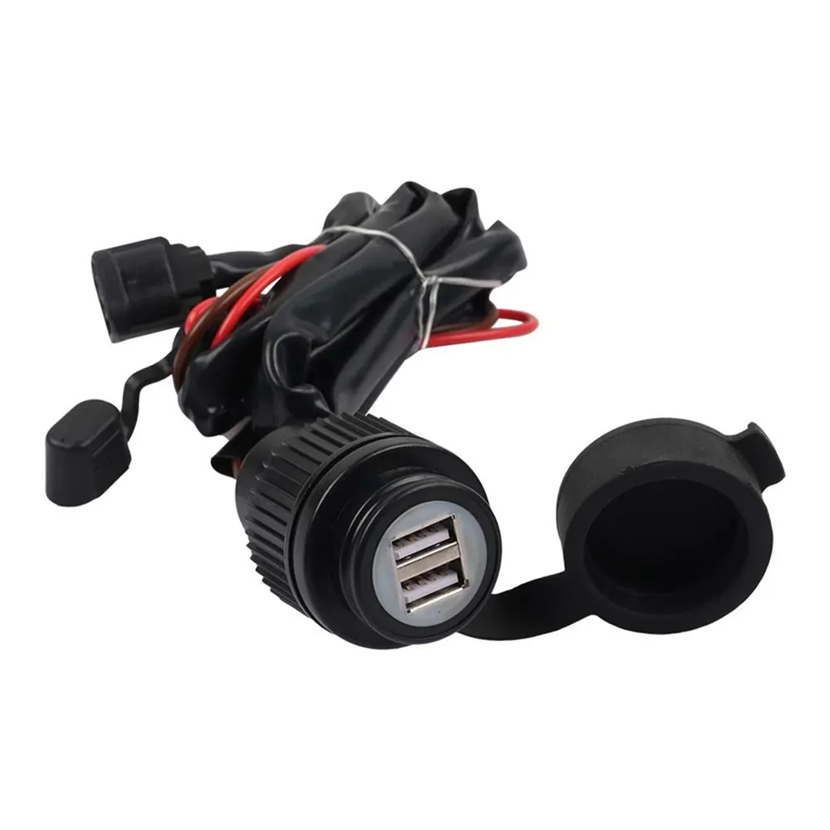 Motorcycle Accessories Dual USB Charger Outlet Interface Socket Power for Honda CRF300L CRF300 L CRF 300L 250L