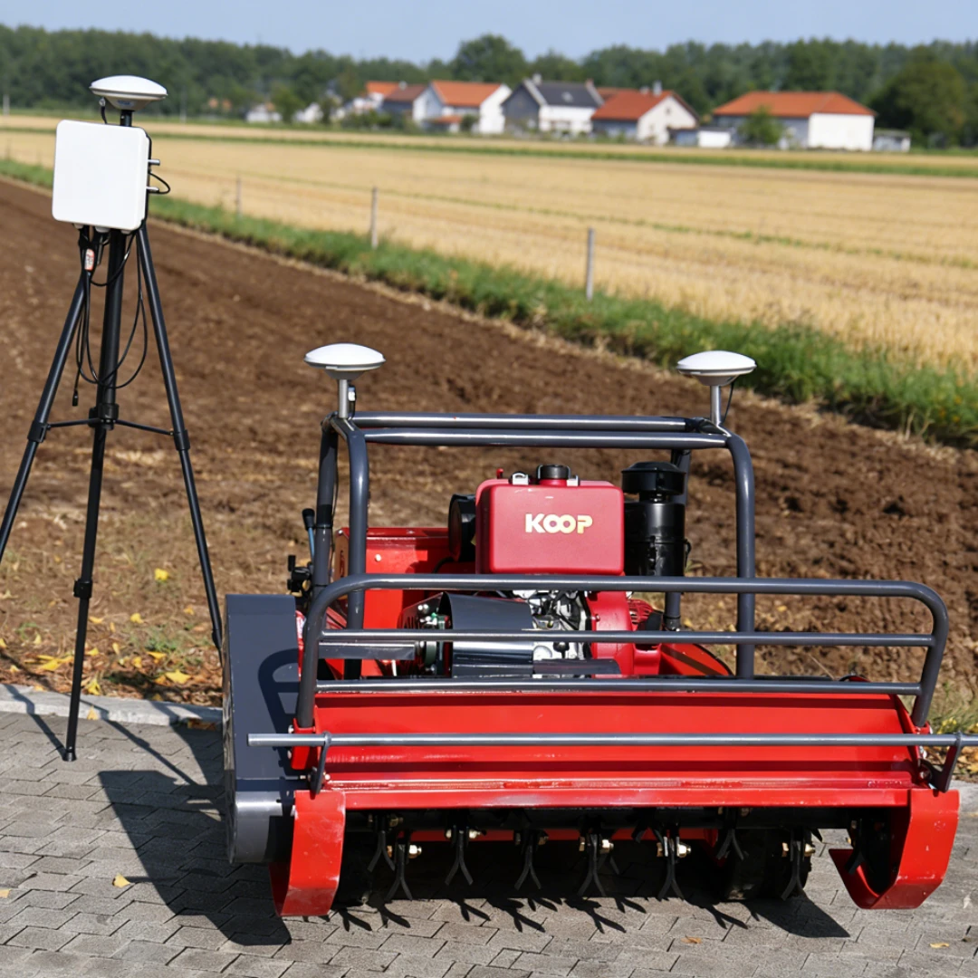 

Customized intelligent tracked lawn mower, farm all-terrain remote-controlled lawn mower, compact slope weed mower for sale