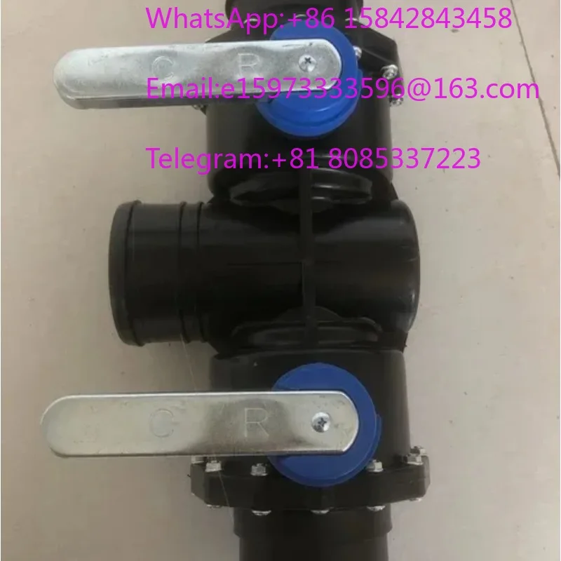 Universal Diverter Switch 2 Way 3 Way 4 Way Valve Multi-channel Flow Control Valve for Fluid Pipeline System