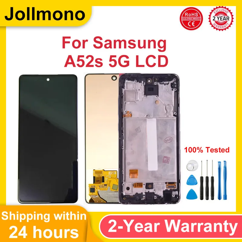 65-スーパー-amoled-サムスン-a52s-5-グラム-lcd-ディスプレイタッチスクリーンデジタイザアセンブリサムスン-a528b-a528b-ds-a528n-画面