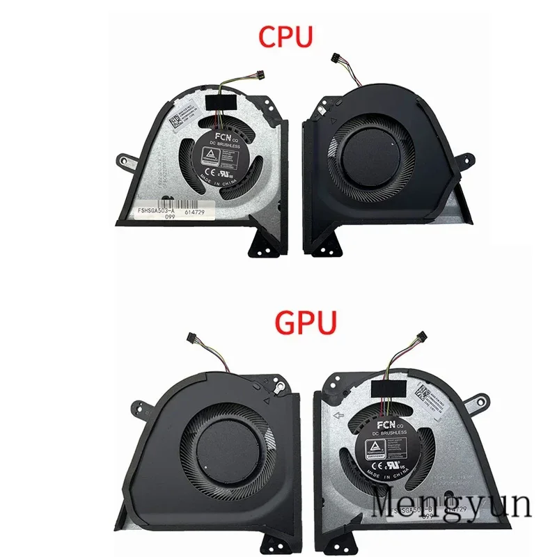 New Laptop CPU GPU cooling fan For ASUS ROG Zephyrus 2021Years Huan15 Huan16 G15 GA503QS GU603H GU603HM GU603HE GU603Z