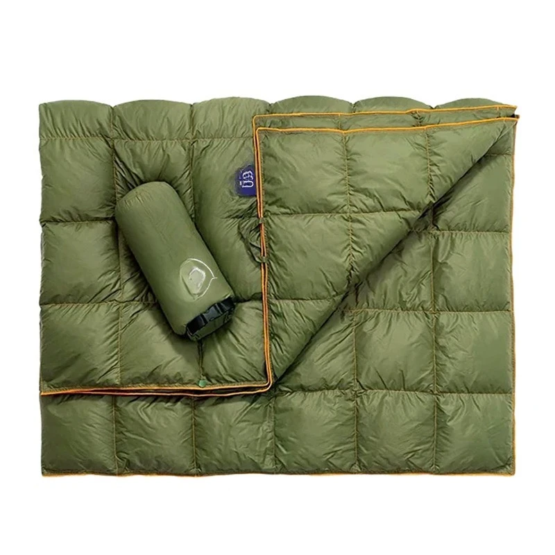 بطانية للتخييم في الهواء الطلق، محمولة مقاومة للماء للمشي لمسافات طويلة، يمكن ارتداؤها، بطانية مكتب خفيفة ودافئة لاستراحة الغداء