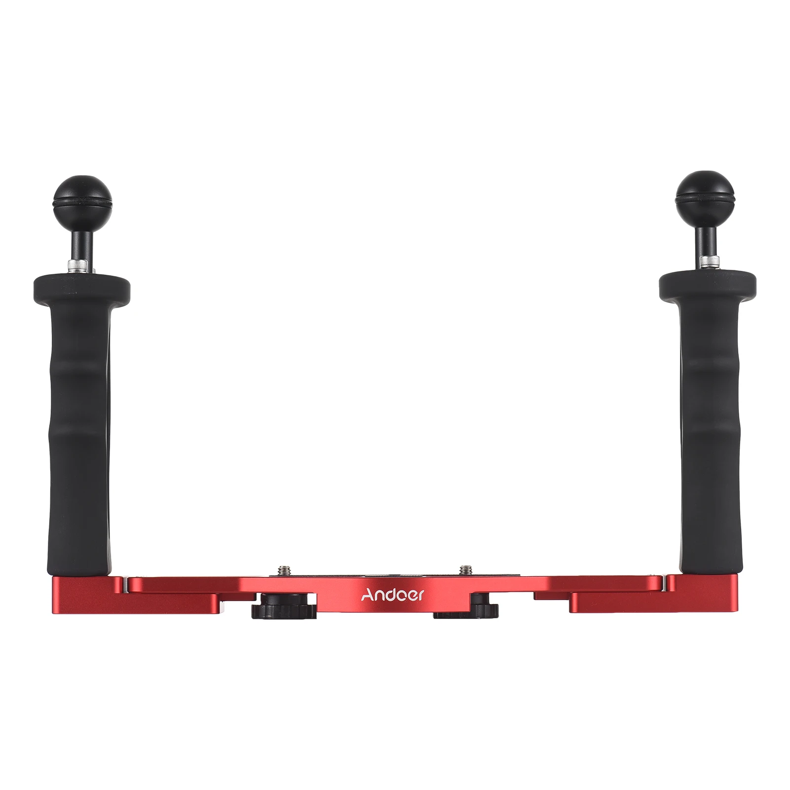 

Оснащение для дайвинга с двойной ручкой, ручной стабилизатор подводного лотка, регулируемый кронштейн корпуса для дайвинга с камерой, замена для DSLR