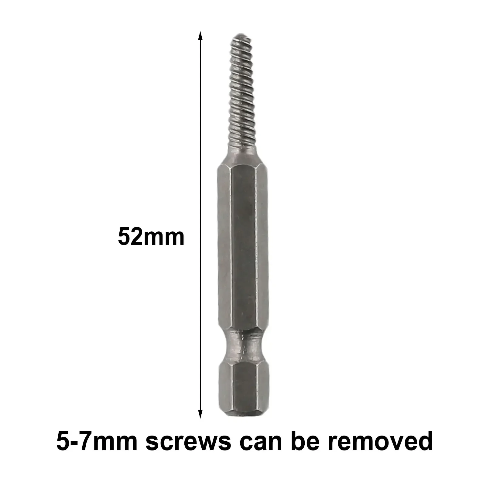 

Drill Bits Screw Extractors Fittings Power Tools Damaged Bolts Metal Silver 1#/2#/3#/4#/5# 1Pc Efficient Attachment