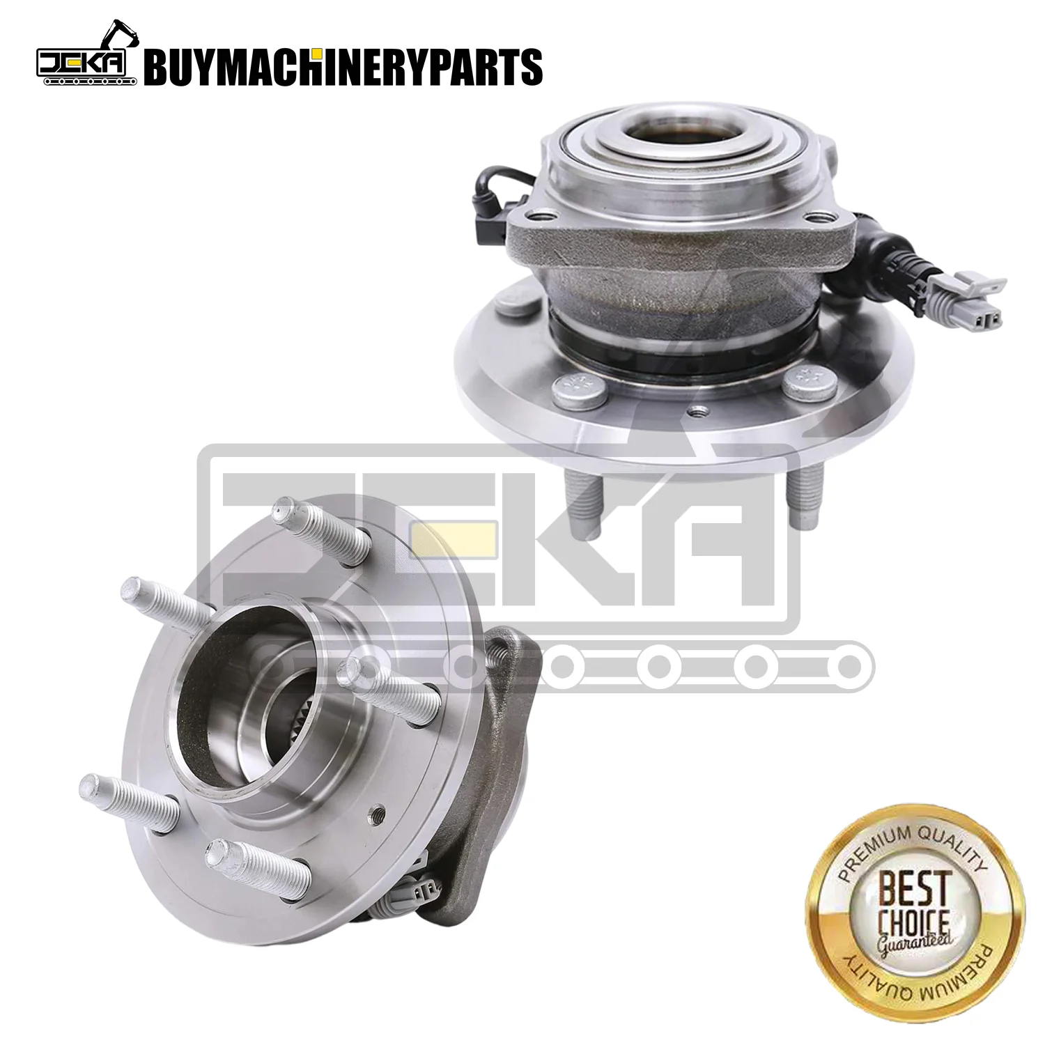 512358 Pair Rear Wheel Bearing&Hub Assembly Compatible with Saturn Vue 2008-2010,Chevrolet Captiva Sport 2012-2015,5 Lugs W/ABS