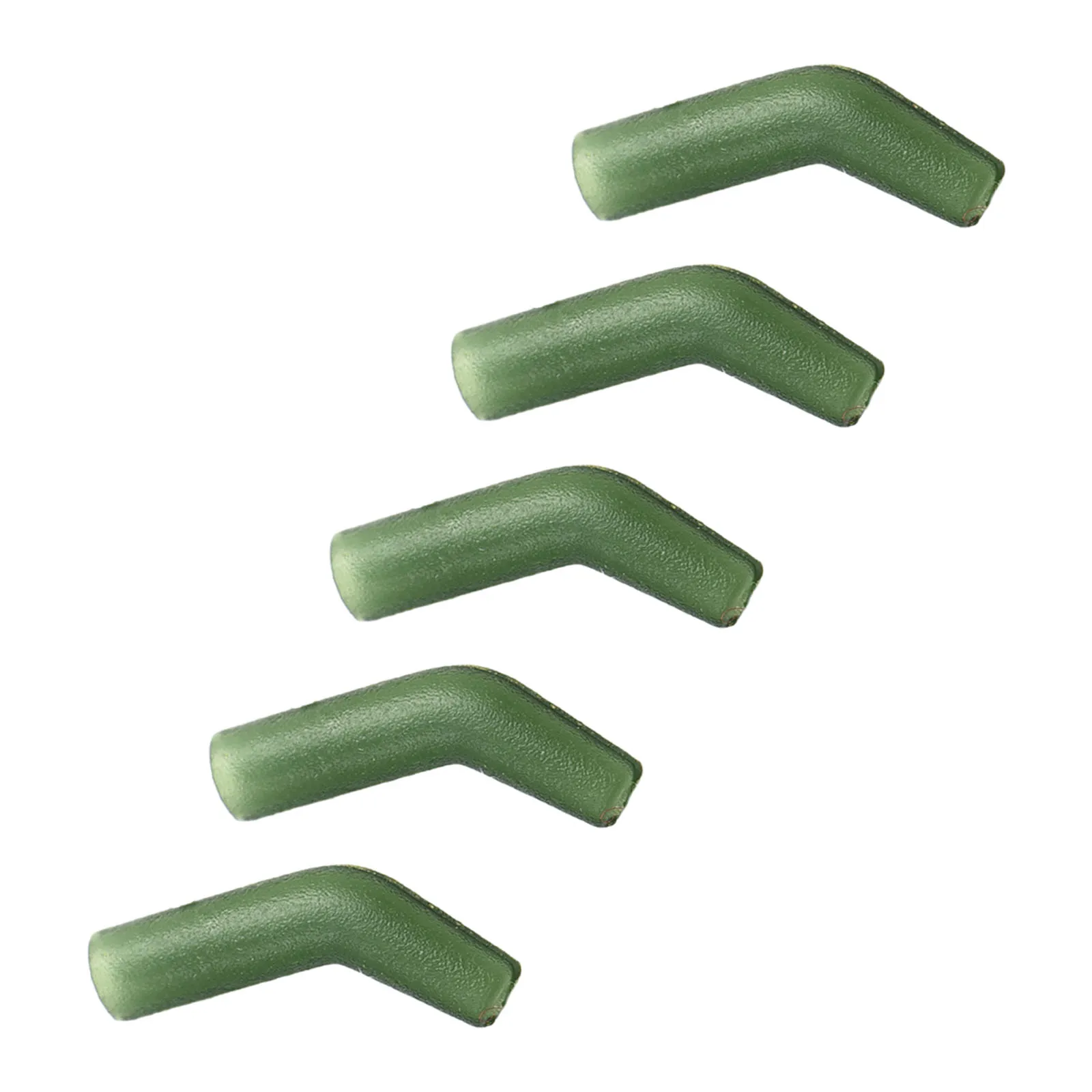 10pcs Carp Fishing Hook Kickers Fishing Hooks Aligner Sleeve Lines Aligner Hair Rigs Hooks Terminal Tackles 10pcs