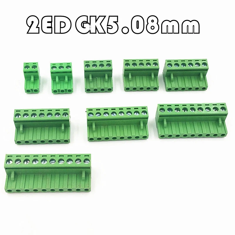 10PCS KF2EDGK 5.08 2EDG 2P ~ 12P PCB CONNECTOR PLUG-IN TERMINAL BlOCK 2EDGK 5.08mm 2PIN ~ 12PIN PHOENIX CONTACT DEGSON