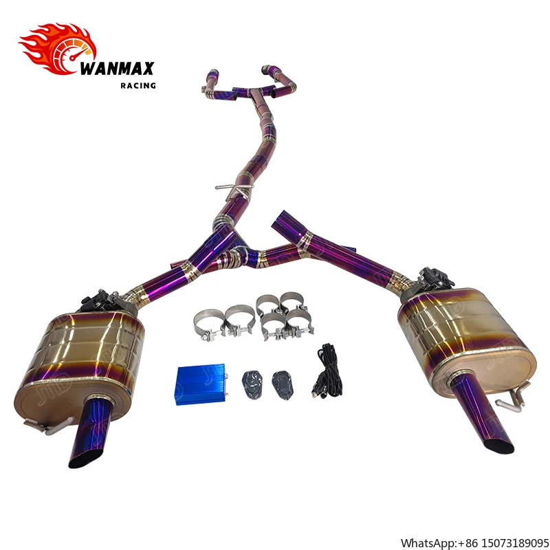 

JTLD High Performance Exhaust System Valvetronic for -E450 4Matic Coupe 3.0 V6 Engineliter Twin-Turbo V6 Engine