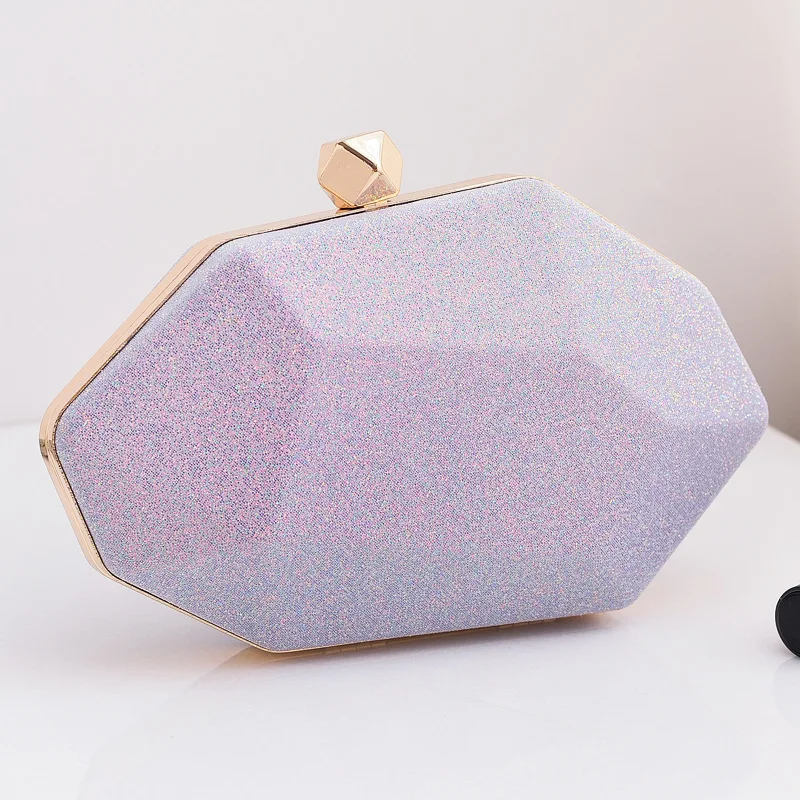 2025 New Dinner Bag Fashion Three-Dimensional Evening Bag PU Dress Bag